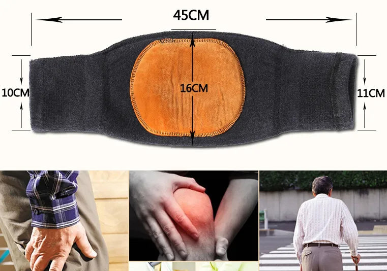 WarmFit® Thermal Leg Warmers - Fleece Padded Knee Support for Winter